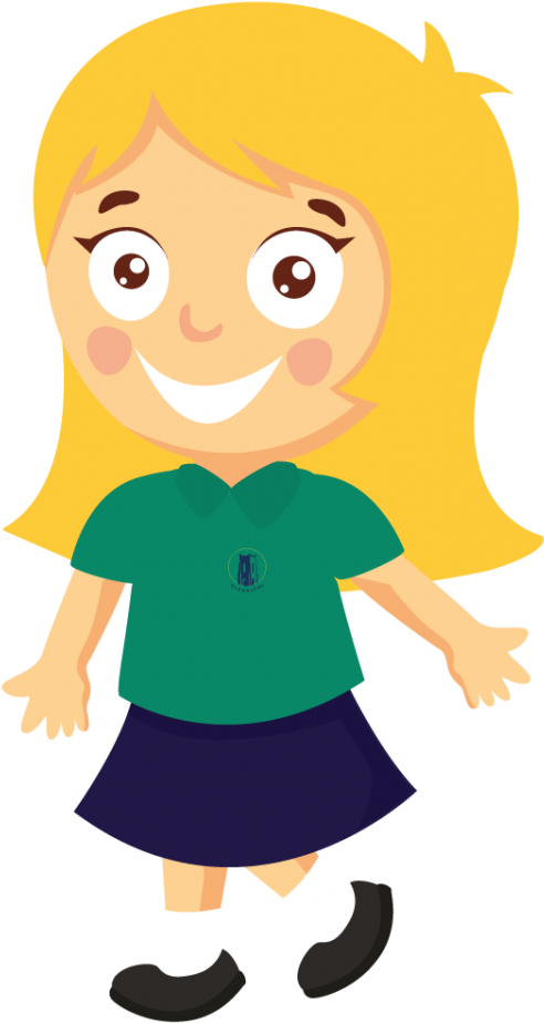 Get Dressed For School Clipart Vector Transparent Library - Primary School - Png Download (600x1087), Png Download