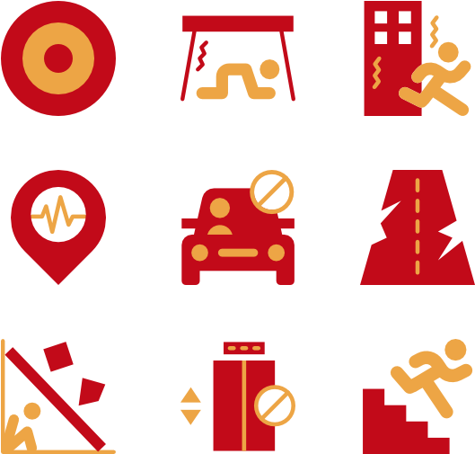 Earthquake Vector Clip Art - Earthquake Icons Png Transparent Png (600x564), Png Download