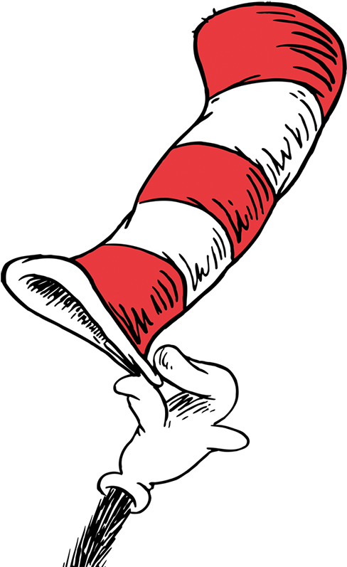 Dr Seuss Hat Png - Dr Seuss Hat Transparent Clipart (494x800), Png Download