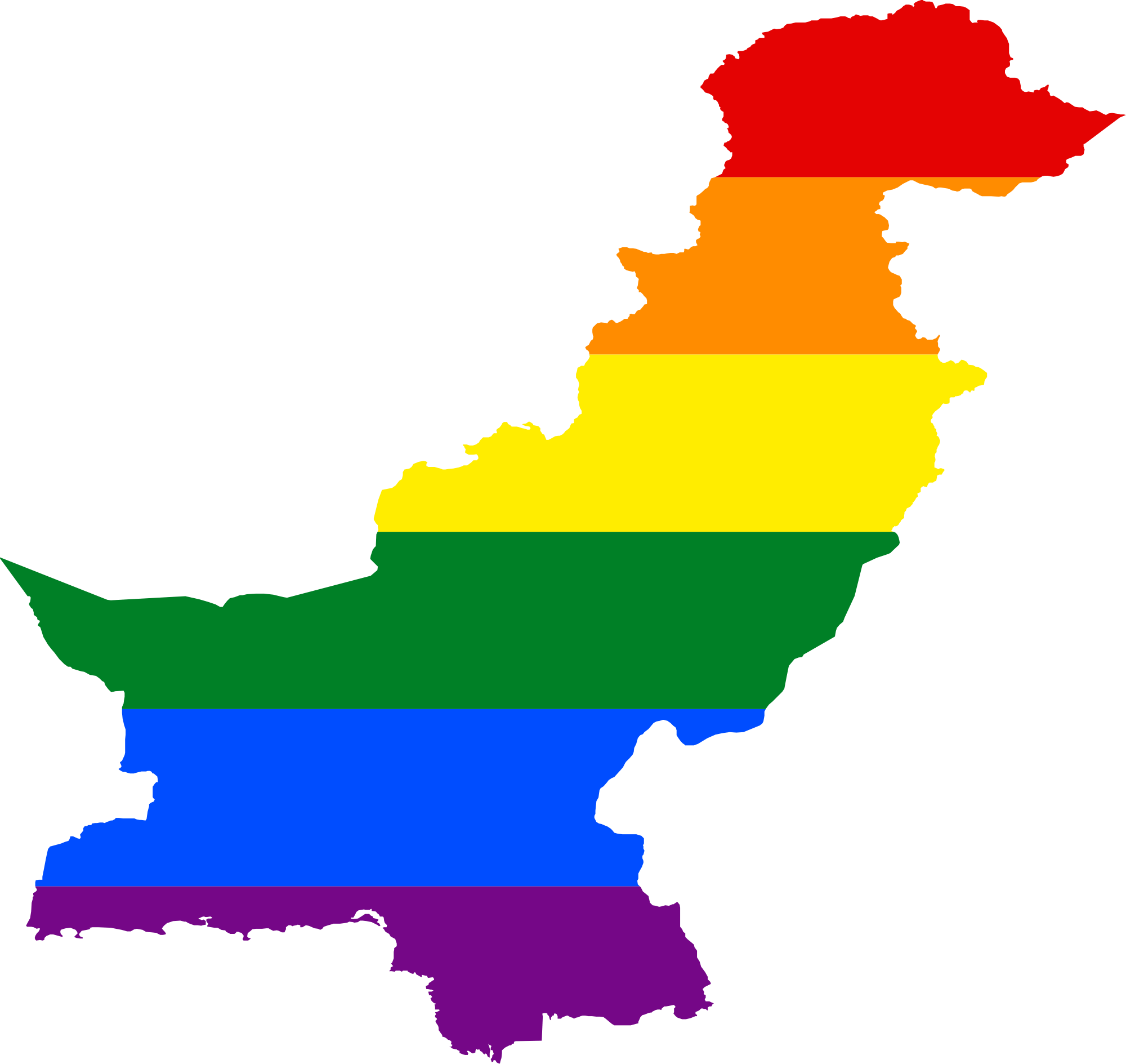 Transparent Earthquake Clipart Free - Pakistan Map Png (2000x1889), Png Download