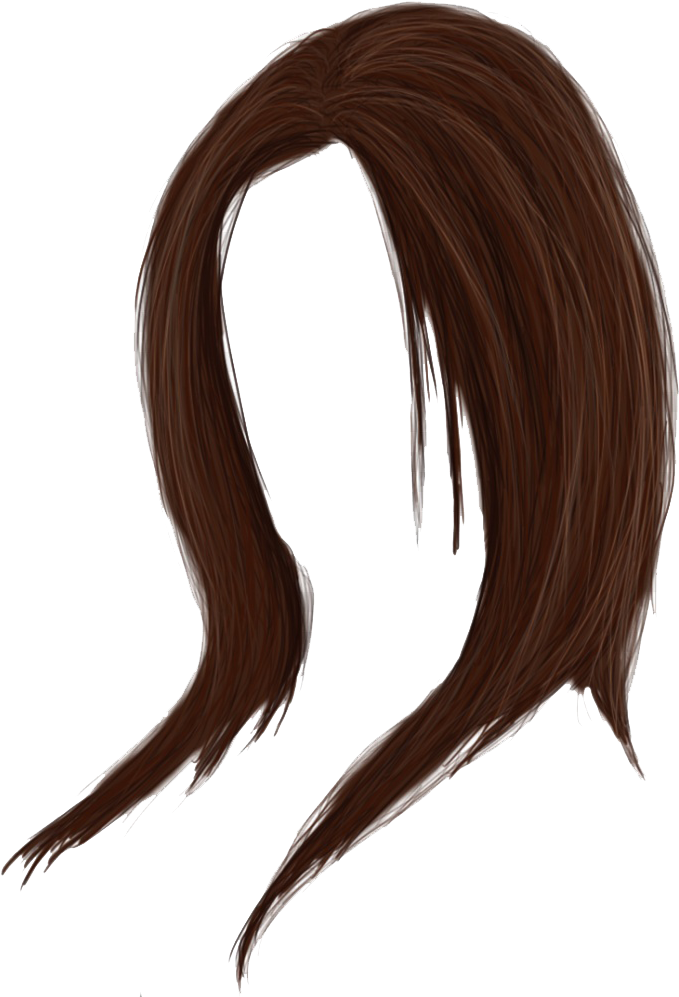 Black Hair Dreadlocks Clip Art - Woman Hair Png Transparent Png (760x1120), Png Download