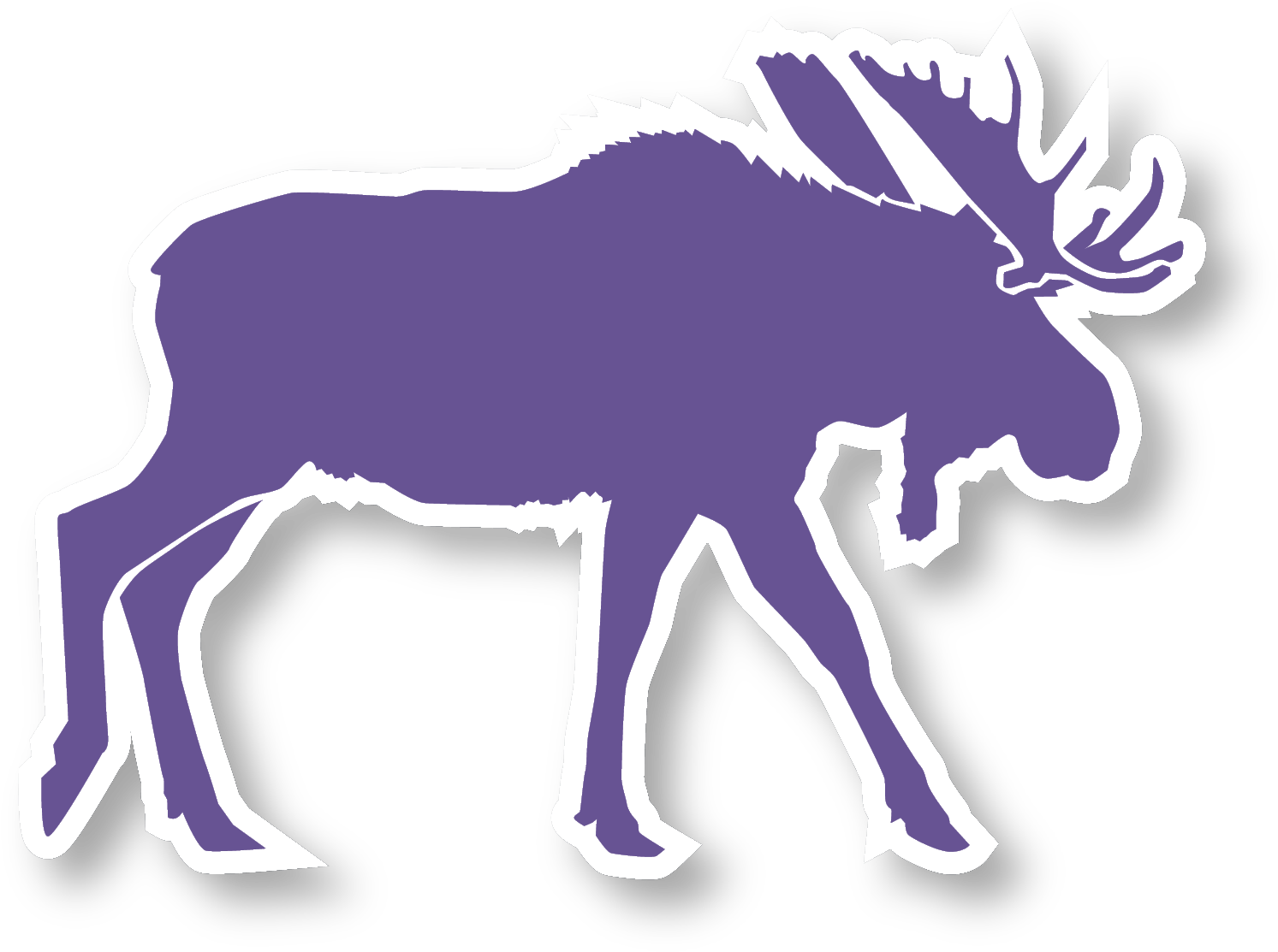 Culture Clipart Cultural Interaction - Moose Silhouette - Png Download (1600x1800), Png Download