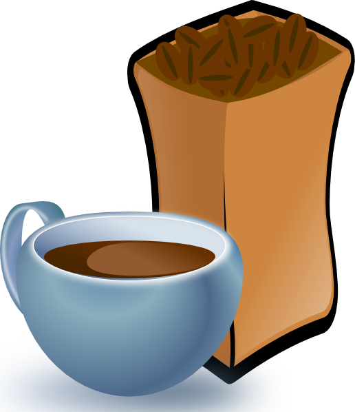 Coffee Bean Clipart Png - Coffee Beans Clip Art Transparent Png (516x598), Png Download