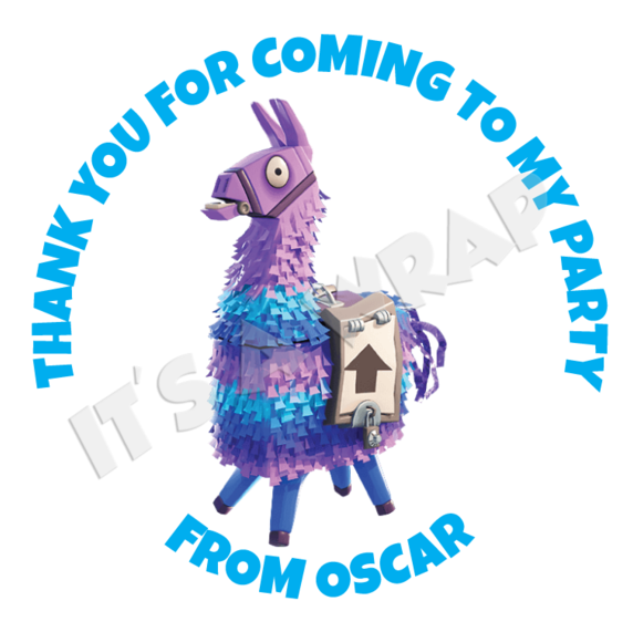 Fortnite Thank You Stickers Clipart (580x580), Png Download