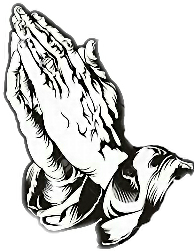 Praying Hands Prayer Drawing - Praying Hands Png Clipart (676x872), Png Download