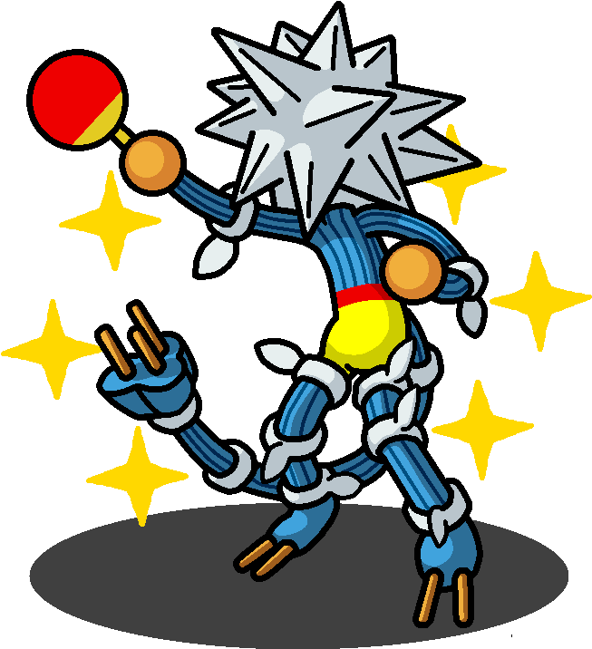 Shiny Xurkitree Paddler By Shawarmachine - Shiny Xurkitree Png Clipart (653x716), Png Download