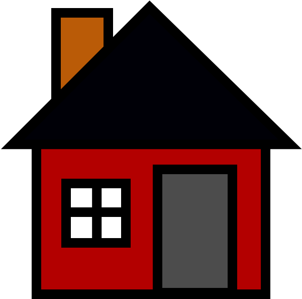 Clip Art Brick House - Png Download (600x600), Png Download