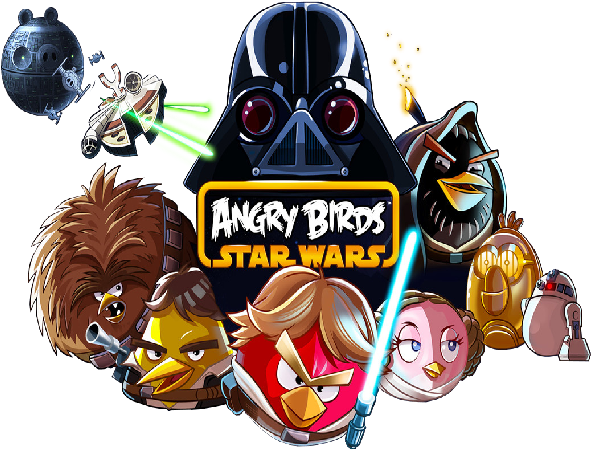 Angry Birds Star Wars Clipart (600x600), Png Download