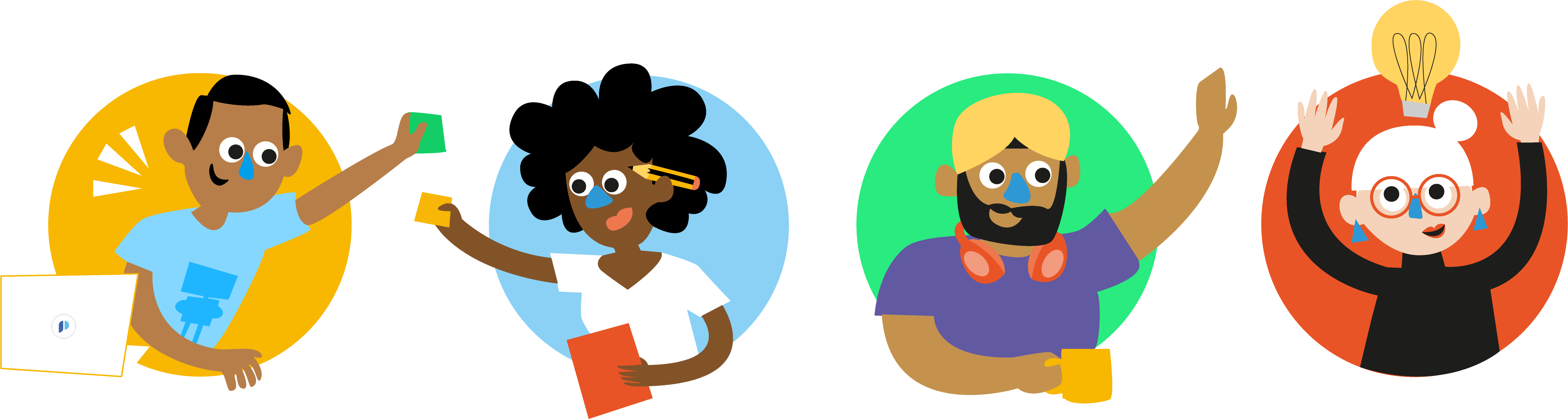 Cartoon Clipart (4440x1186), Png Download