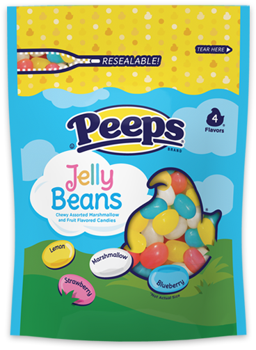 Peeps Jelly Beans Clipart (1008x538), Png Download