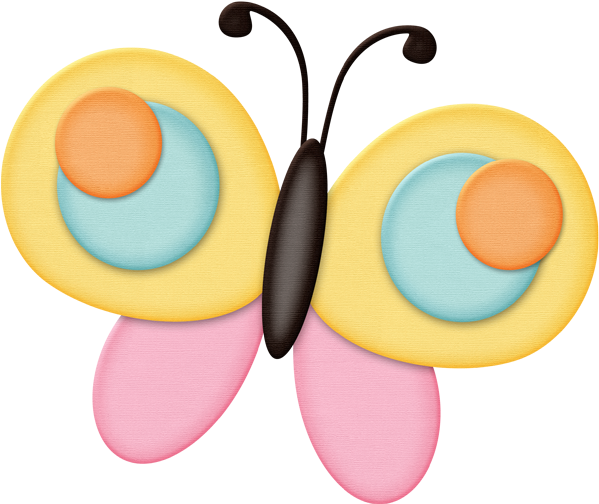 Clipart Png Borboleta Transparent Png (600x600), Png Download