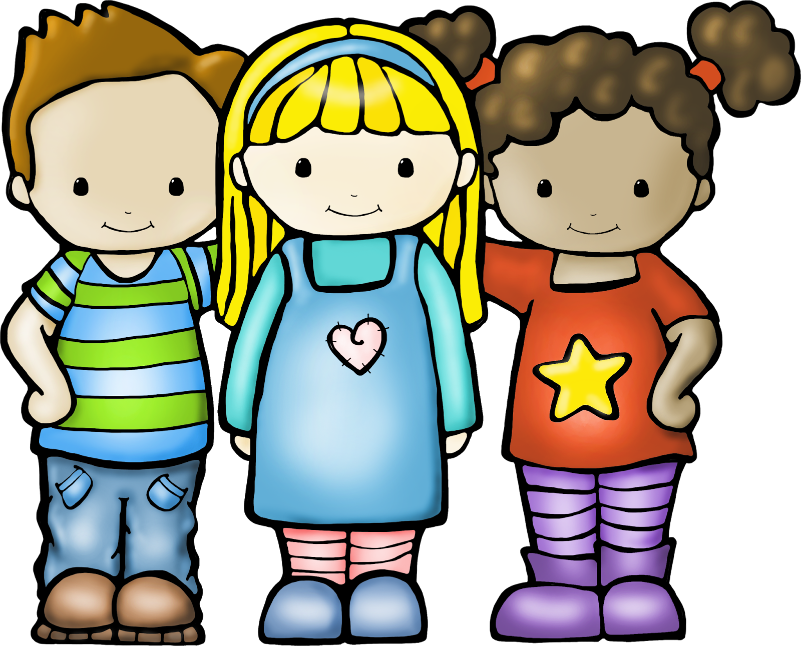 Free Content Clip Art - Friends Clipart Transparent Background - Png Download (1600x1291), Png Download
