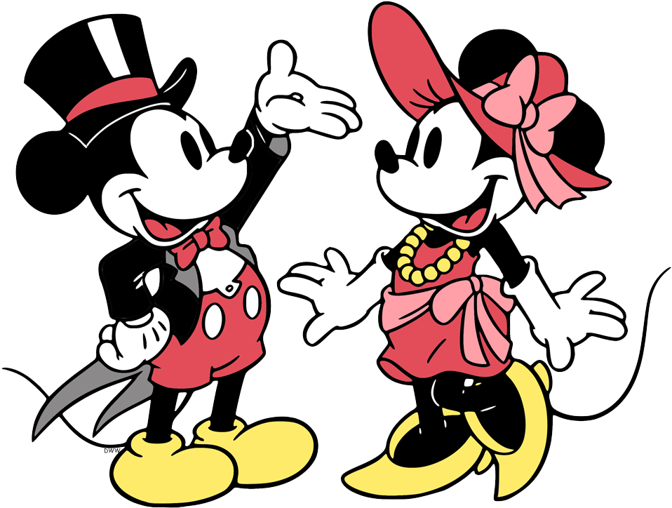 Mickey Mouse Clipart (963x730), Png Download