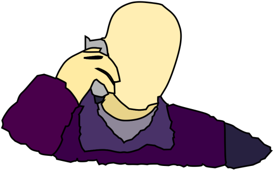 Man Answering The Phone Png Images - Clipart Two People Talking Png Transparent Png (600x600), Png Download