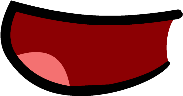 Pin Tongue Clipart Smiley Mou - Cartoon Mouth Transparent - Png Download (800x478), Png Download