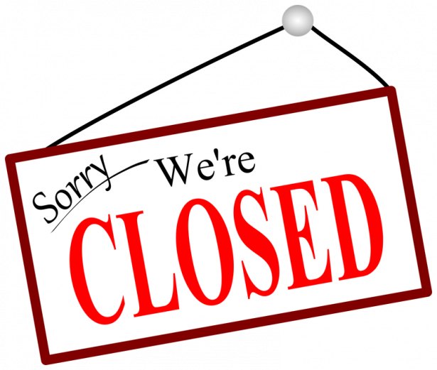 Sorry We Are Closed Png Clipart (615x521), Png Download