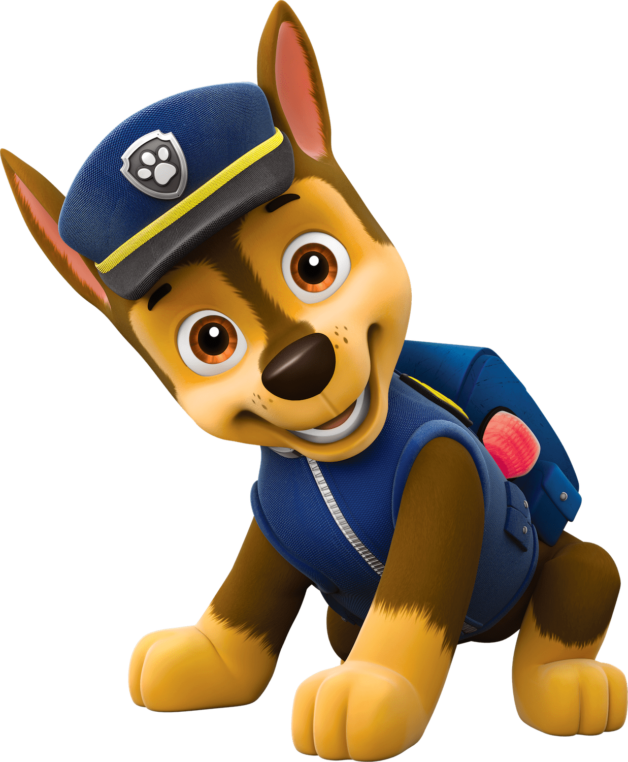 Paw Patrol Imagenes Clipart Svg Transparent Download - Chase Paw Patrol - Png Download (1237x1500), Png Download