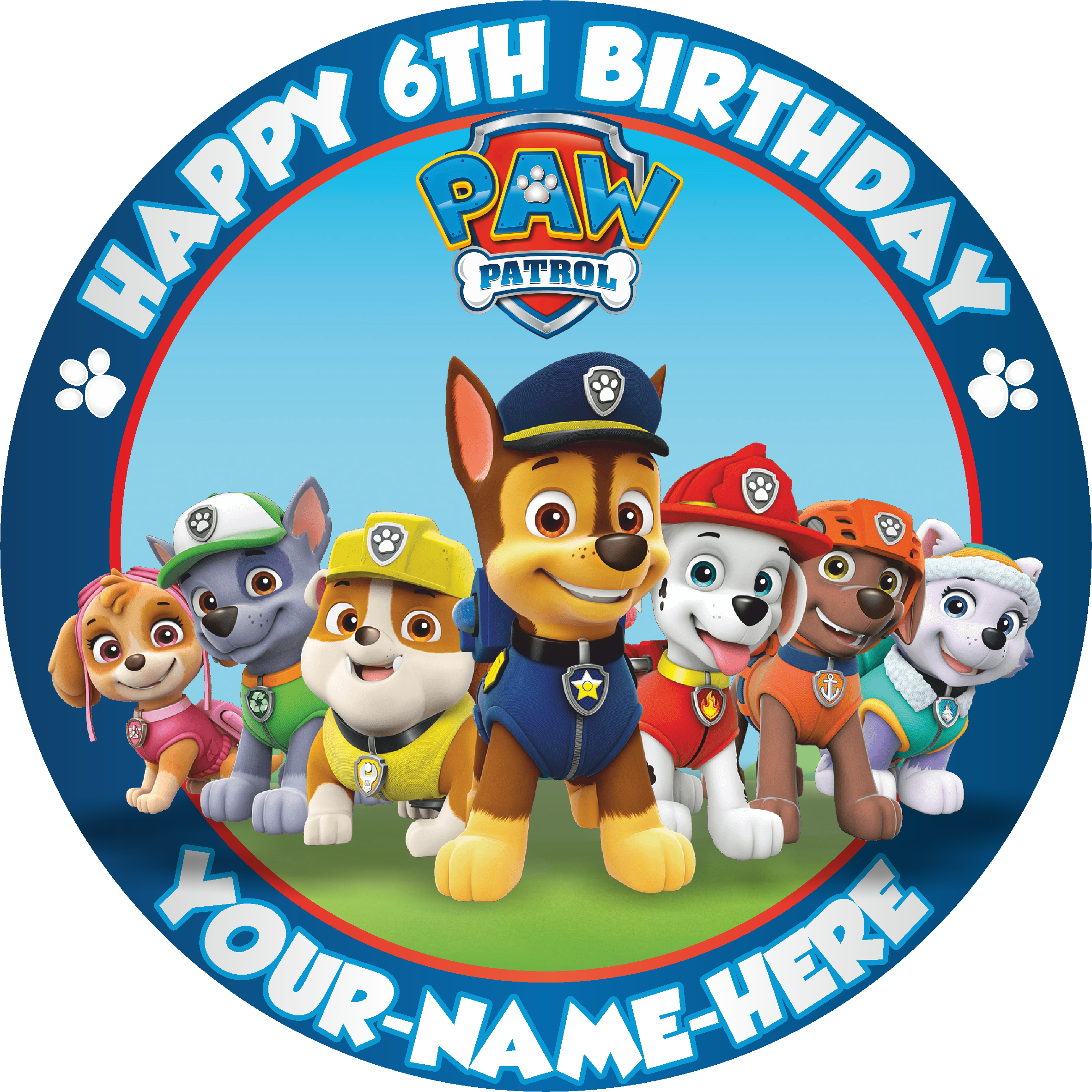 Paw Patrol - Paw Patrol All Dogs Clipart (2364x2364), Png Download