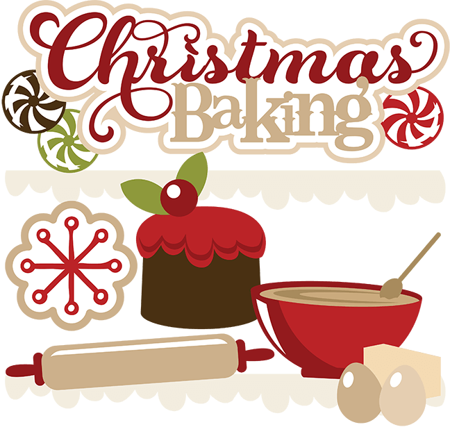 Free Christmas Baking Clipart - Christmas Baking Clip Art Free - Png Download (648x615), Png Download