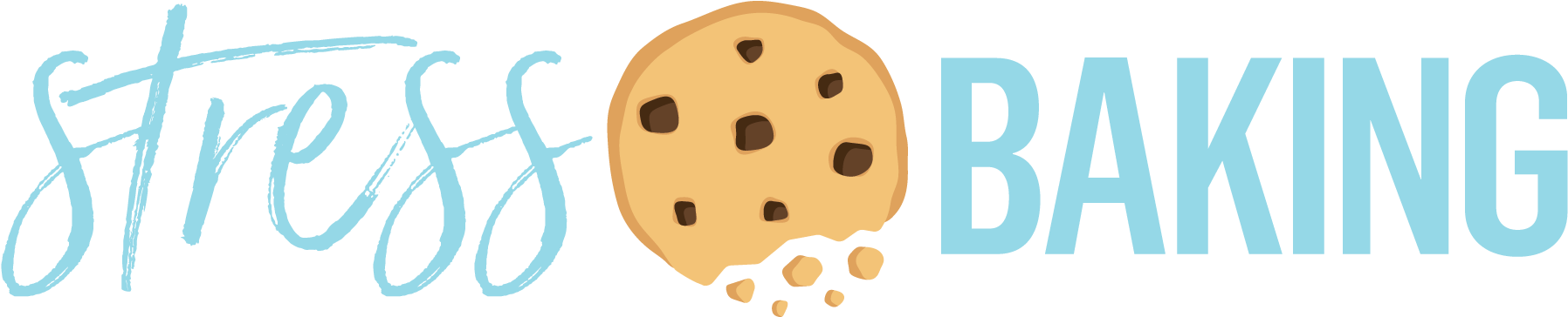 Stress Baking Logo Clipart (1813x375), Png Download