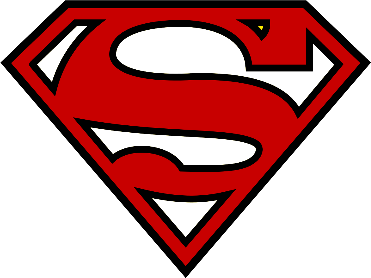 Color Superman Logo - Transparent Background Superman Logo Png Clipart (1500x1150), Png Download