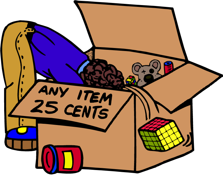 Garage Sale Picture - Yard Sale Clip Art - Png Download (750x590), Png Download