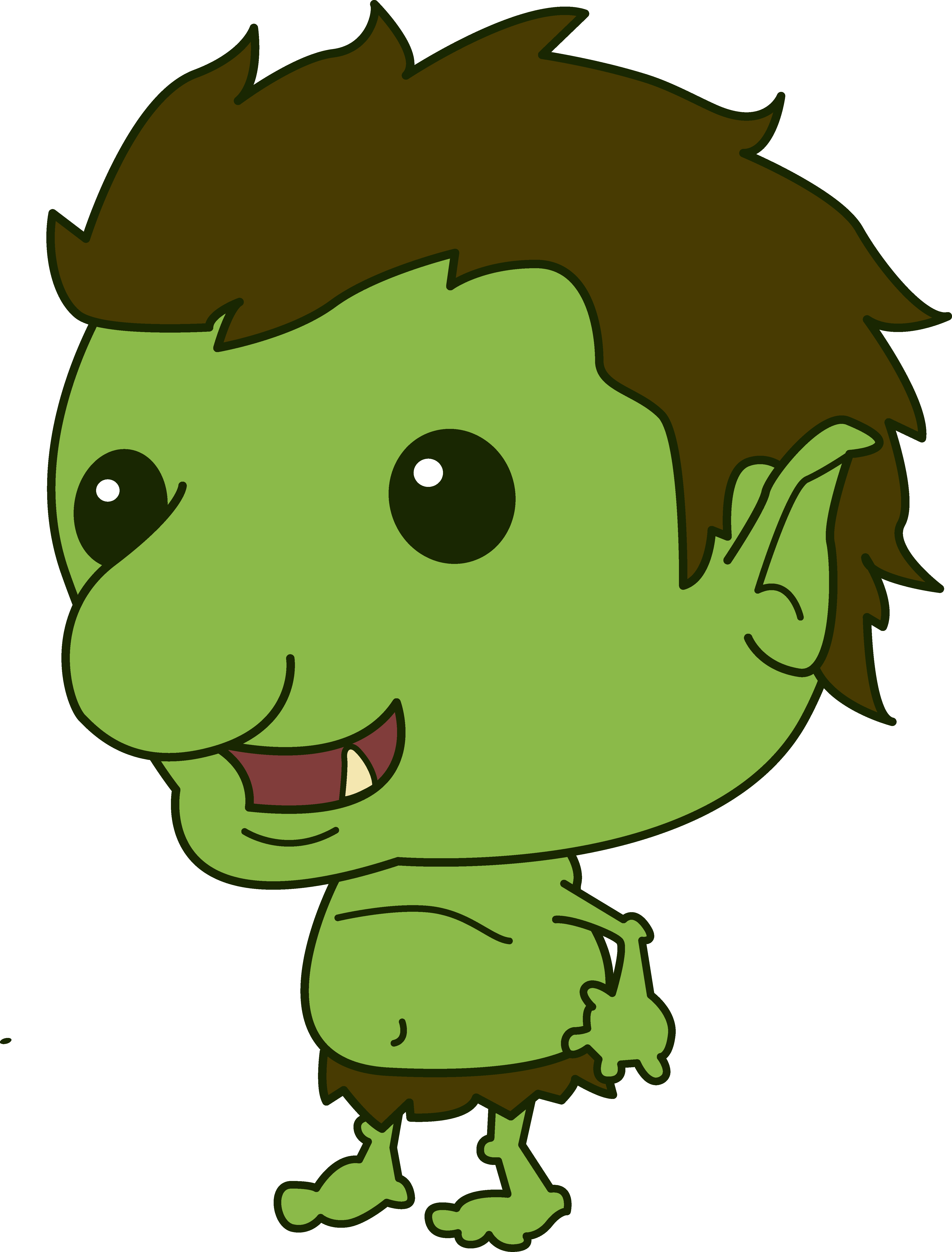 Troll Clipart - Troll Clipart Png Transparent Png (4745x6241), Png Download