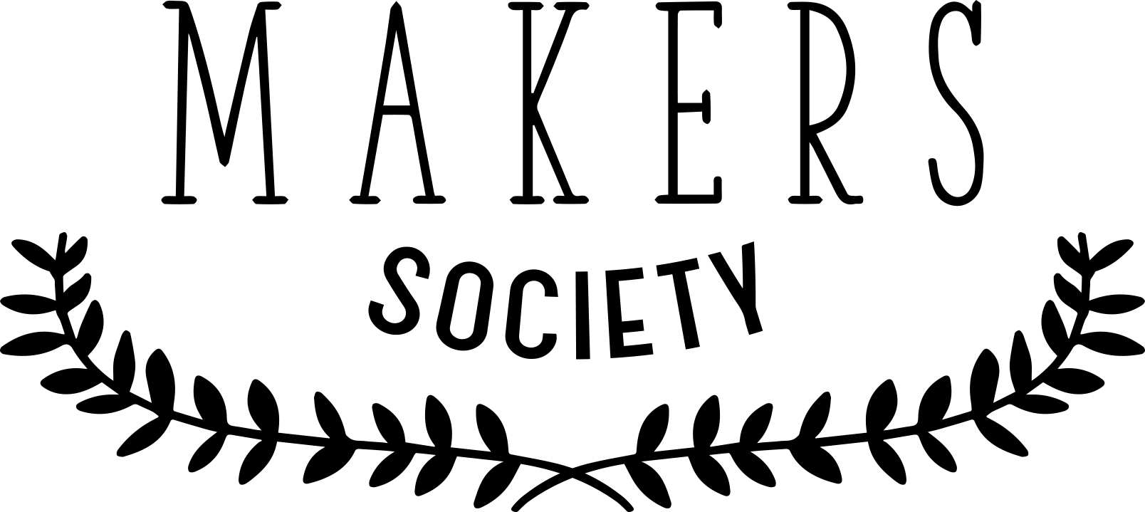 The Makers Society Clipart (1608x719), Png Download