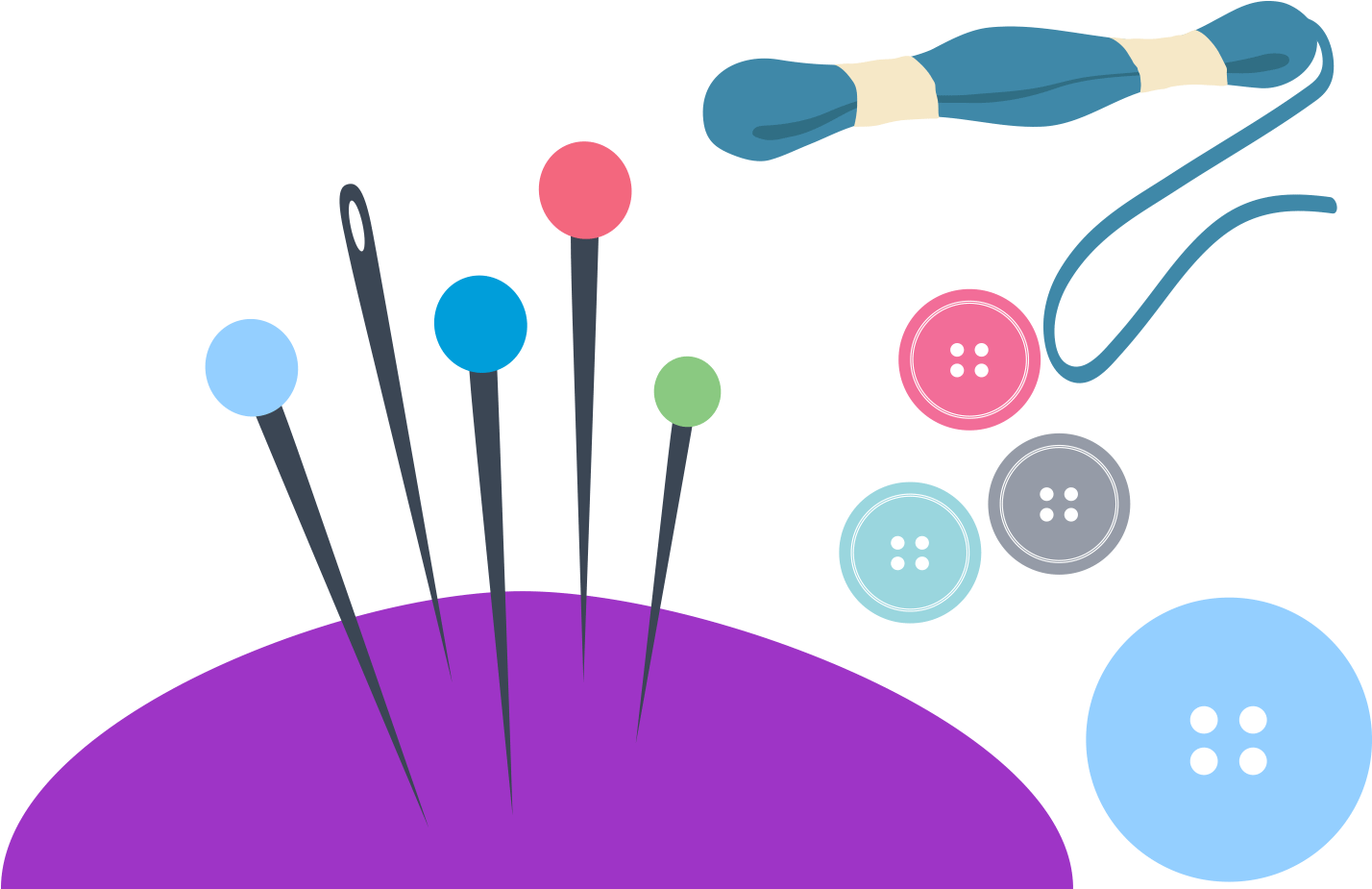 Needle Button Clip Art - Costura Logo Png Transparent Png (1500x1500), Png Download