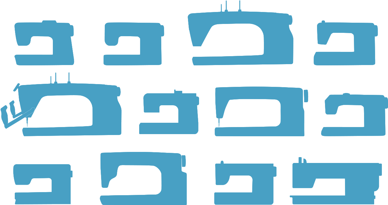 Works With Many Different Machine - Pattern Clipart (1300x680), Png Download