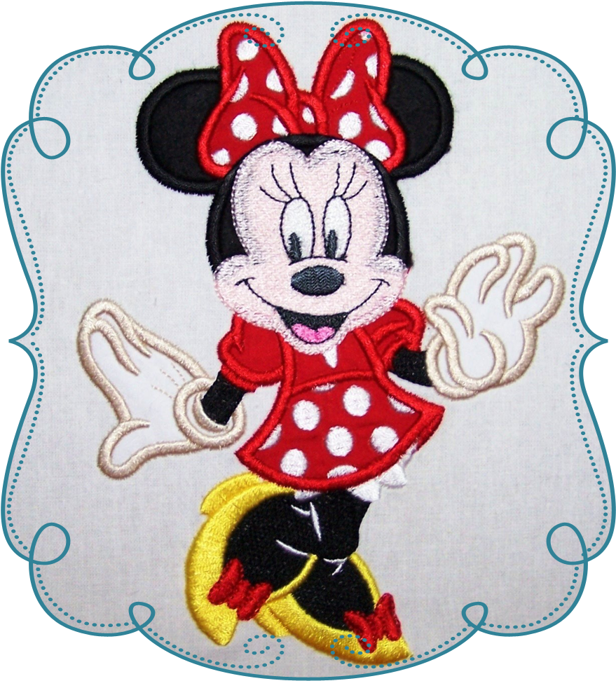 Minnie Maus Mickey Mouse Clipart (1000x1000), Png Download