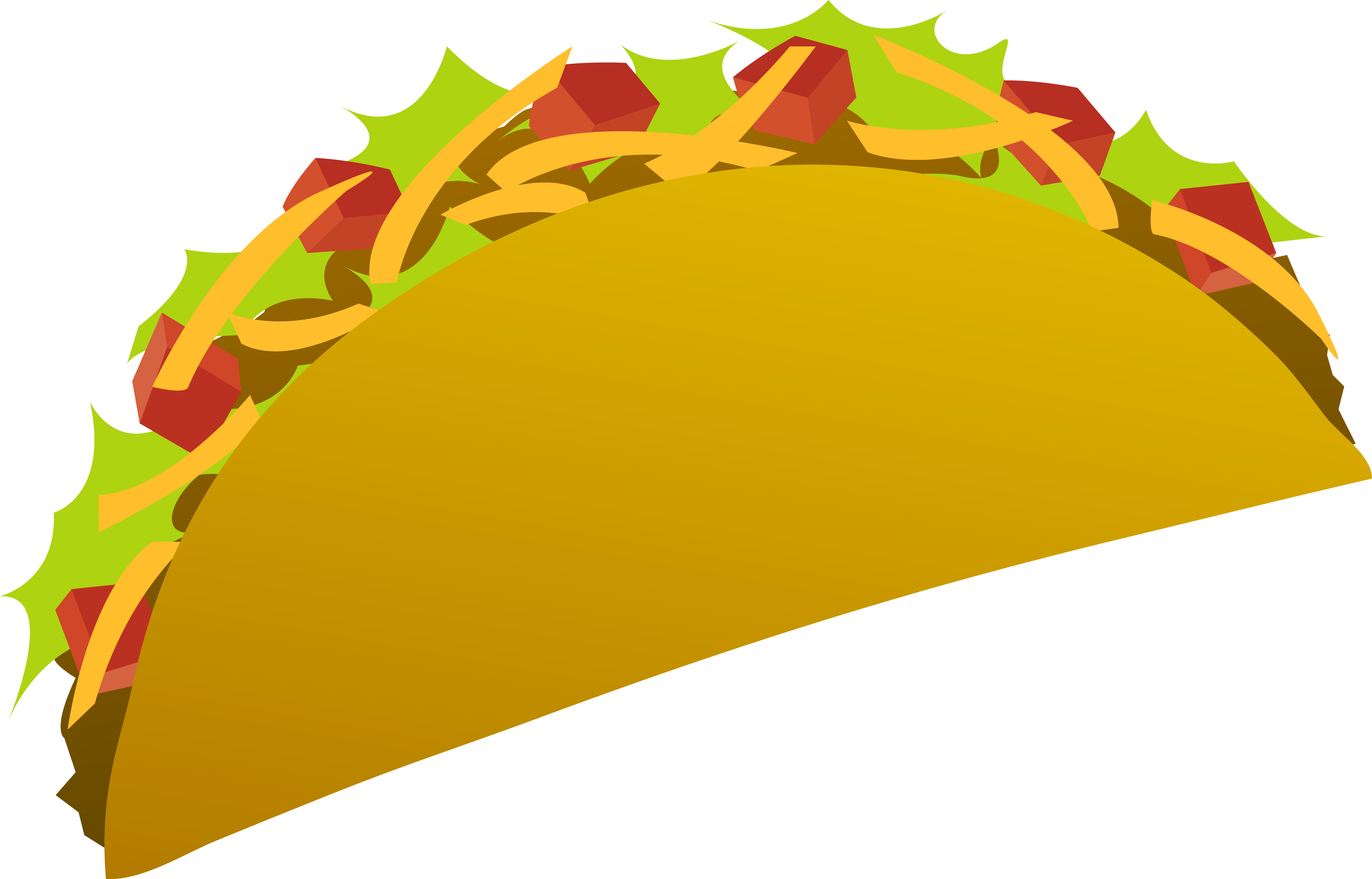 Valentine"s Taco Cliparts - Taco Clip Art - Png Download (6665x4269), Png Download