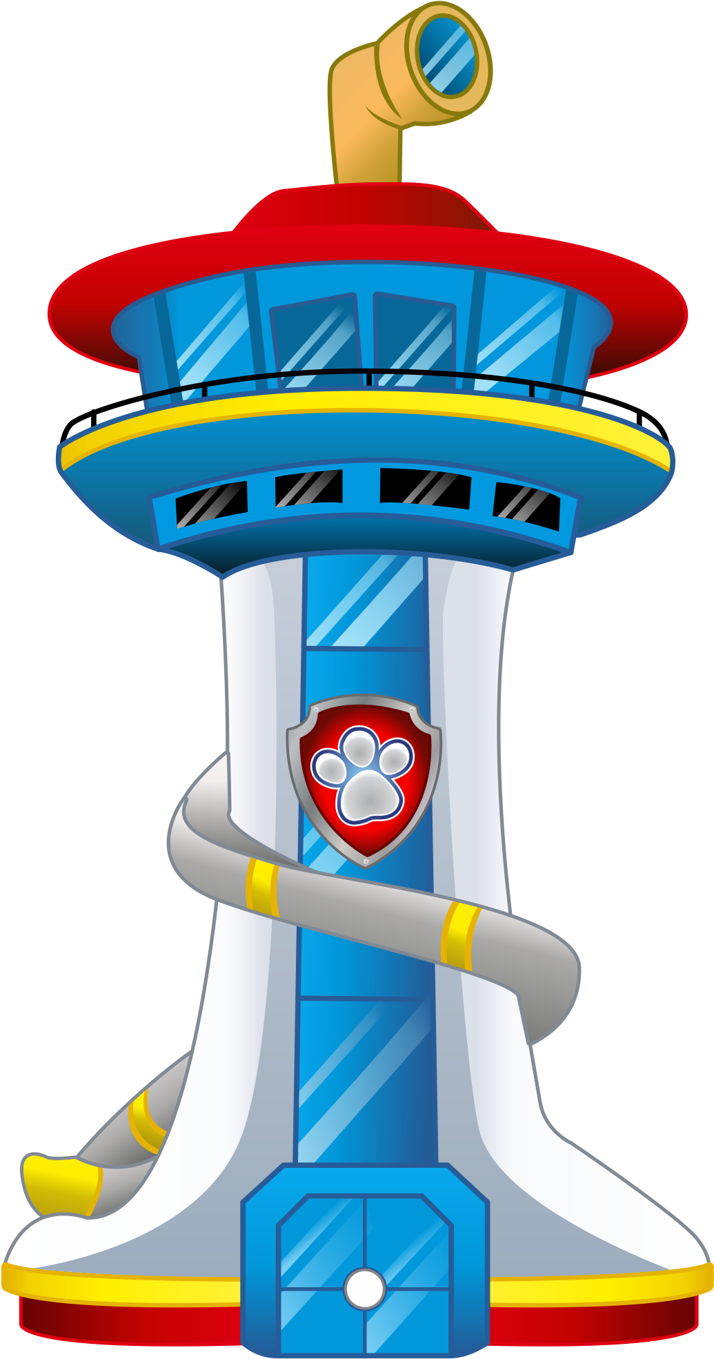 Printable Paw Patrol Lookout Tower