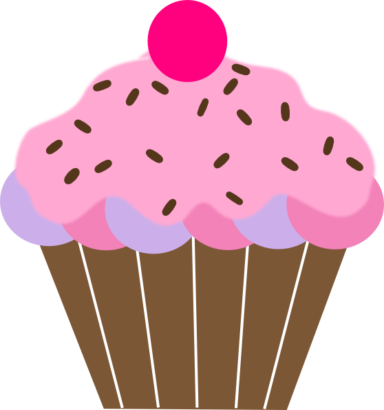 Cupcake Clipart Free Download Free Clipart Images - Clip Art Cupcakes - Png Download (558x595), Png Download