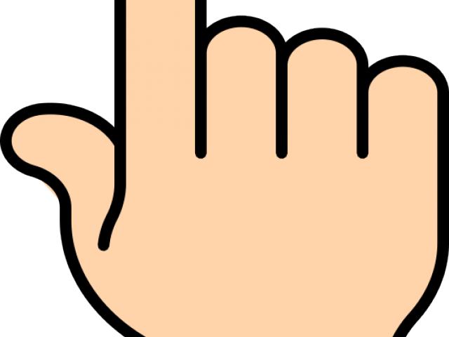 Pointing Finger Clipart Png Transparent Png (640x480), Png Download