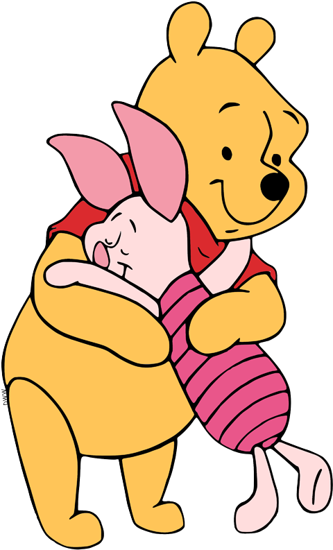Pooh Piglet Clipart (488x796), Png Download