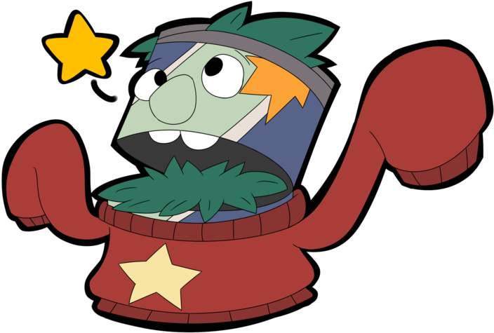 Spinach Can In A Sweater By Supercoco142 - Cartoon Clipart (704x475), Png Download