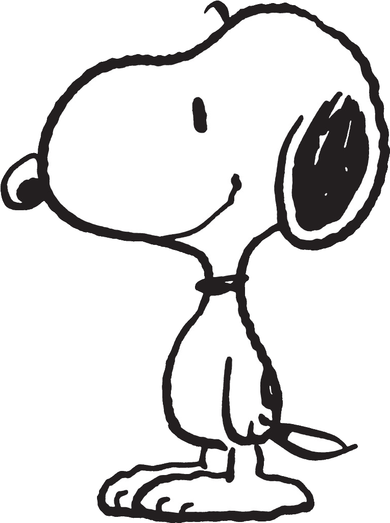 Peanuts Wiki - Snoopy Transparent Clipart (900x1040), Png Download