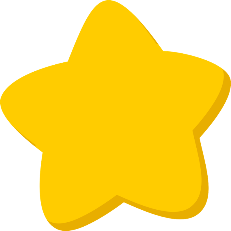 Gold Star Png Image - Star Clipart Png Transparent Png (800x800), Png Download