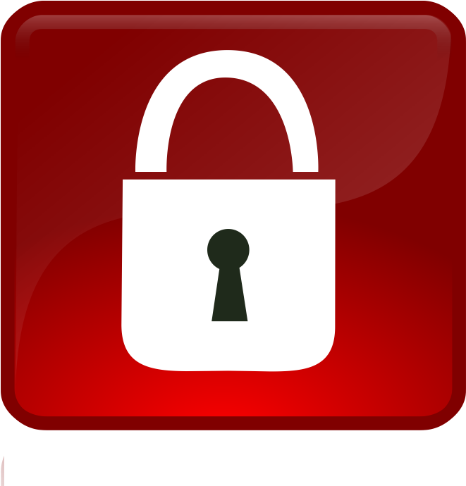 Clipart - Closed Lock - Lock And Unlock Icon Png Transparent Png (800x800), Png Download