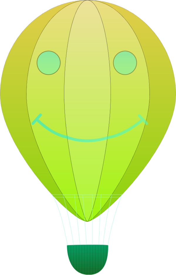 Hot Air Balloons - Hot Air Balloon Clipart (600x933), Png Download