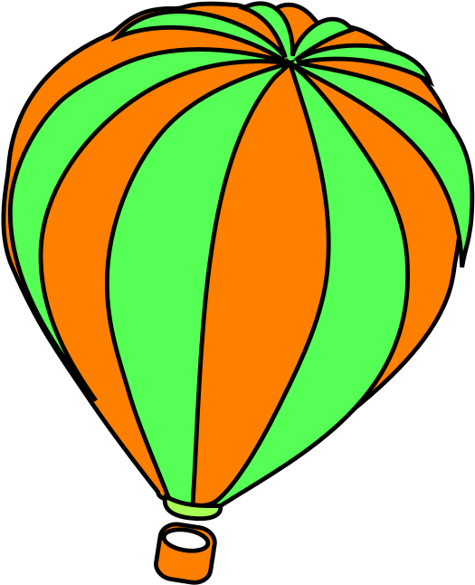 Hot Air Balloon Clipart (1024x1024), Png Download