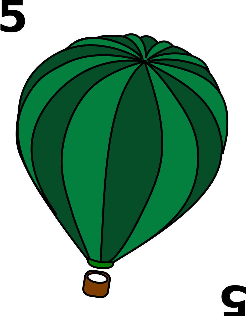 Hot Air Balloon Clipart (1600x1600), Png Download
