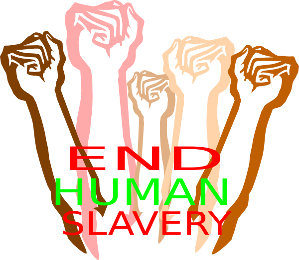 Trafficking - Clipart - End Slavery Clipart - Png Download (600x523), Png Download