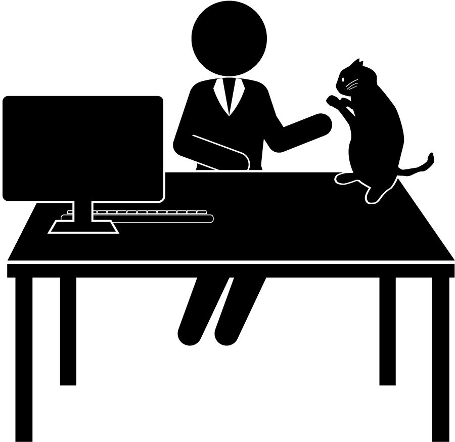 With Pets - Illustration Clipart (1000x1000), Png Download