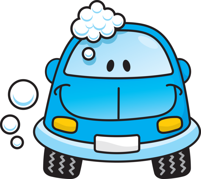 Car Wash Clipart Transparent - Transparent Background Car Wash Clip Art - Png Download (675x600), Png Download