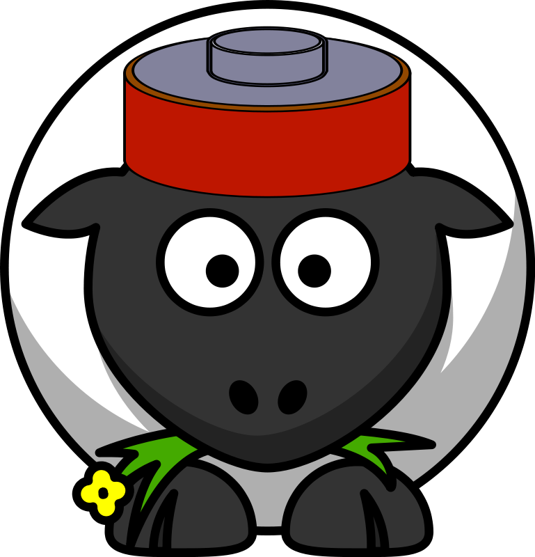Electricity Clip Art Download - Clipart Cartoon Sheep - Png Download (769x800), Png Download