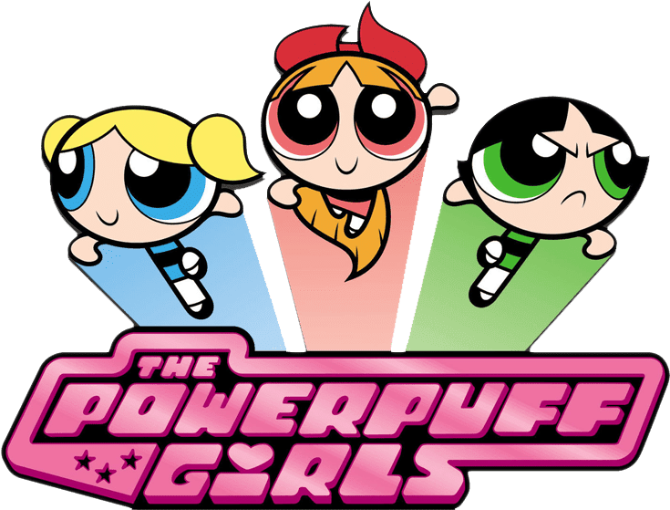 Powerpuff Girls Font Png Clipart (1000x562), Png Download