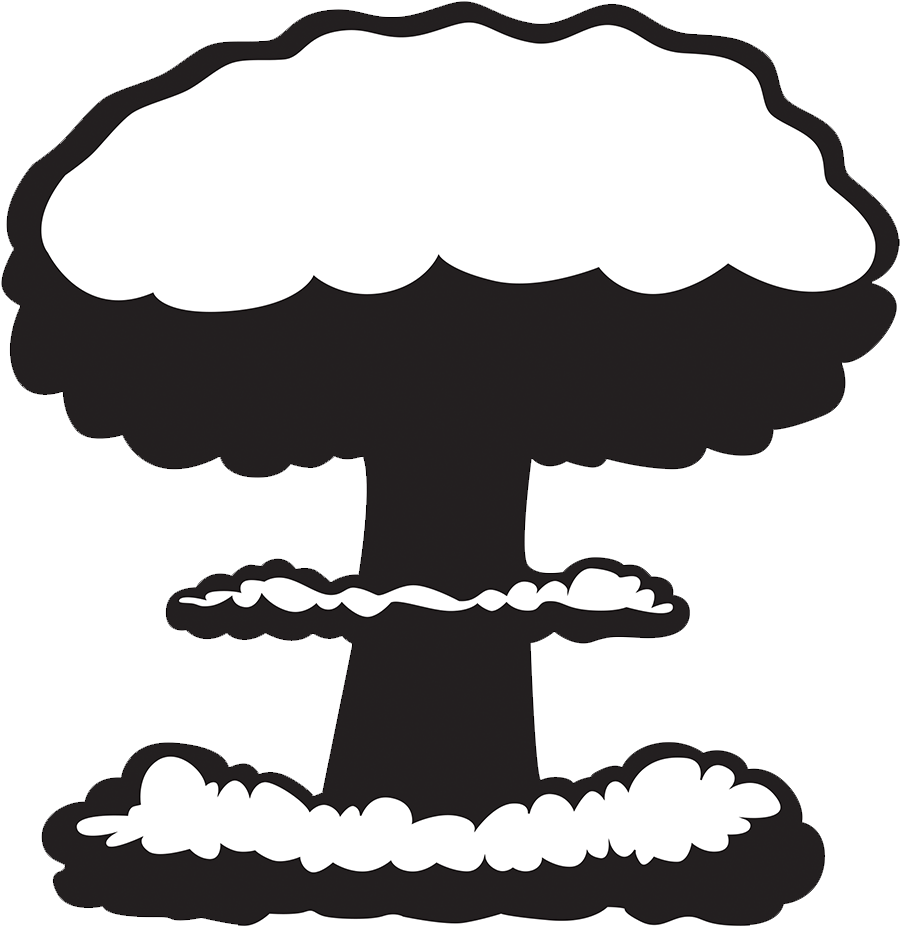 Mushroom Cloud Clipart Mushroom Cloud Explosion Clipart Png