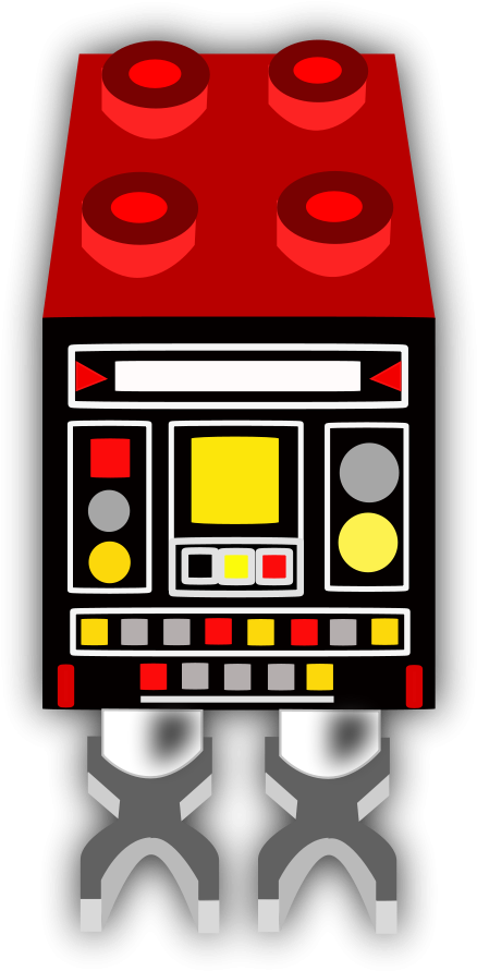 Gongc Droid - Clip Art - Png Download (456x900), Png Download